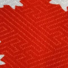 のれん　着物地　オレンジの画像