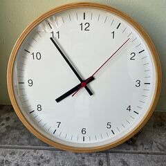 壁掛け時計2個セットの画像