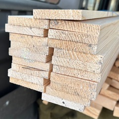 胴縁【薄め木材】1本140円　10本　2700ミリ前後　DIY ...