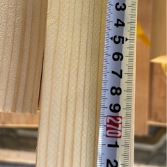 胴縁【薄め木材】1本140円　10本　2700ミリ前後　DIY リフォーム　の画像
