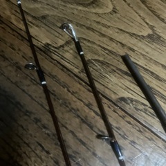 ルアーロッドツララボンバダアクアクプアス 48＋おまけのサブロッドの画像