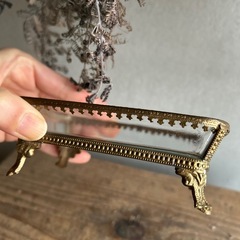 アンティーク　ガラストレイの画像
