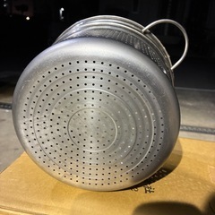 パスタ鍋用ザル②の画像