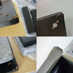 2F　未使用/新品　訳ありアウトレット　こたつ 2点セット 長方形 75×60 一人用 ストーン調 コーデュロイ掛布団 【こたつ本体+掛布団】300W 石英管ヒーター ストーングレーの画像