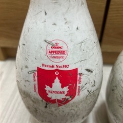 ボーリング　ピン　3本セットの画像