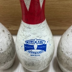 ボーリング　ピン　3本セットの画像