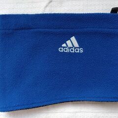 adidas　ネックウォーマー ☆ ドローコード付き・ジュニア用の画像