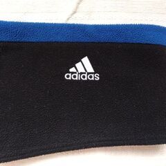 adidas　ネックウォーマー ☆ ドローコード付き・ジュニア用の画像