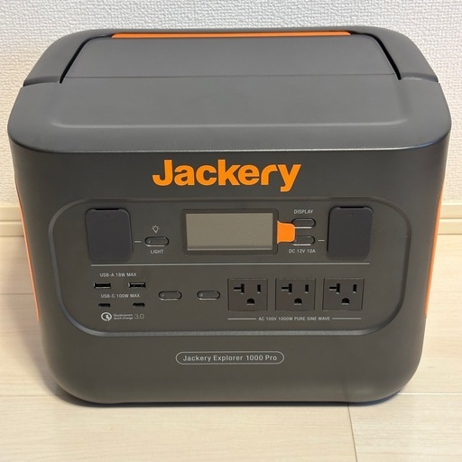 未使用 Jackery 1000pro