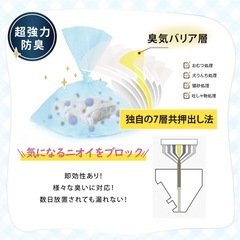 【新品】おむつが臭わない袋の画像