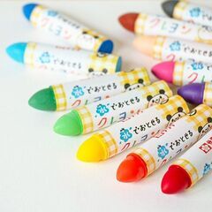 水で落とせるくれよん　10本の画像