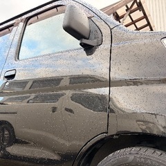 🉐車検R9/11まで！ハイゼットカーゴ S321V／走行6.2万km／黒・外内装綺麗・ポリッシャー施工済・撥水良好／350kg積載の画像