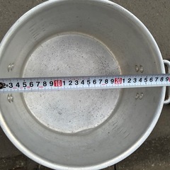 アルミ製 半寸胴両手鍋 中尾アルミ製作所 キングポットシリーズの画像