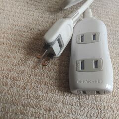 延長コード　5M　中古　テーブルタップ　の画像