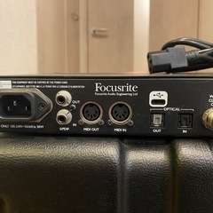 Focusrite Clarett 8pre USB フォーカスライトの画像