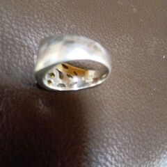 カラーダイヤモンド18K　PT900 指輪16gの画像