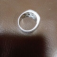 カラーダイヤモンド18K　PT900 指輪16gの画像