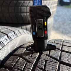 冬タイヤ ★ 155/65R14&R13 ★ ブリヂストン製スタッドレス ★ ビートに装着のアルミホイール付き ★ ４本組 ★ 群馬発 ★ 直接引き取り歓迎の画像