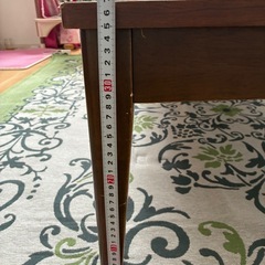 12/25処分伸縮ローテーブルの画像