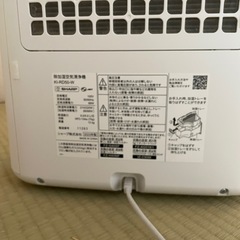 SHARP除加湿空気清浄機の画像