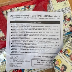 受渡者有り　新品　スヌーピークーラーバックの画像