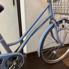 自転車　26インチ　6段変速　LEDライトの画像