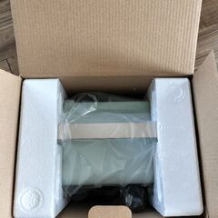 【新品未開封】ブルーノBRUNO　人感センサーパーソナルヒーター　ペールグリーンの画像