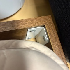 クイーンサイズ ロー ベッド マットレス付きの画像