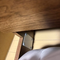 クイーンサイズ ロー ベッド マットレス付きの画像