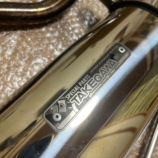 バイク用品 バイク DIO110 JF31用 TAKEGAWAマフラー