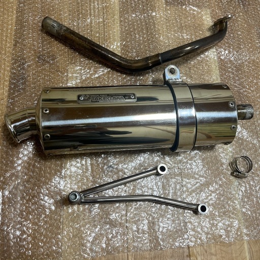 バイク用品 バイク DIO110 JF31用 TAKEGAWAマフラー