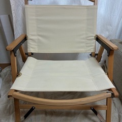★12月14日まで【2脚セット】Hilander　ウッドフレームチェア コットンの画像