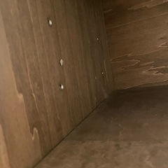 木製可動棚　ダークウッドの画像