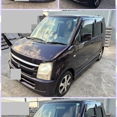 🉐ワゴンR リミテッド／希少ミステリアスバイオレットパール／艶良好・実用十分／走行9.8万km／現状特価の画像