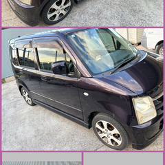 🉐ワゴンR リミテッド／希少ミステリアスバイオレットパール／艶良好・実用十分／走行9.8万km／現状特価の画像