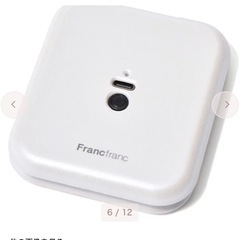 ブロンシュ LEDコンパクトミラー ホワイトの画像