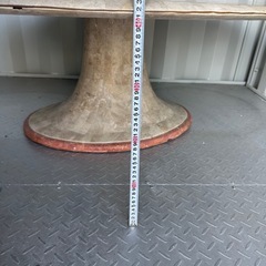 【配送可】楕円形ダイニングテーブル（140×90cm） の画像