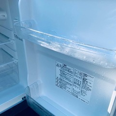 ♦ニトリ 2ドア冷凍冷蔵庫【2022年製】NTR-106BKの画像