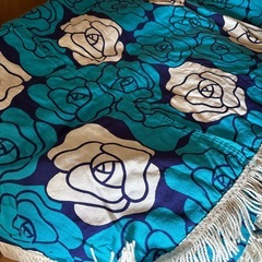 レトロかわいい☆西川のベッドカバー二枚の画像