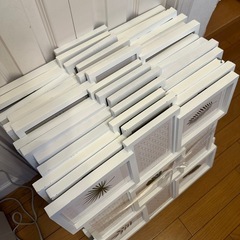 ニトリ　フォトフレーム　ノーヴェ9W(WH)　の画像