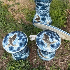 陶器　机の画像