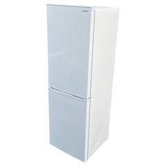 【2512006】アイリスオーヤマ (IRIS OHYAMA) ノンフロン冷凍冷蔵庫 AF162-W 2021年製の画像