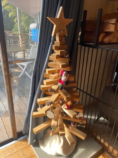 木製クリスマスツリー120cm
