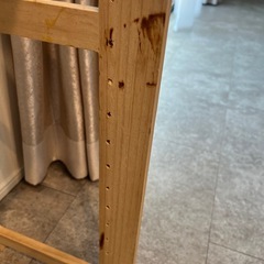 【無料】ニトリ　パインラック　2段　の画像