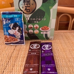 キャットフード　懐石小袋12袋　レトルト１つの画像