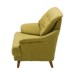 Noce 2人掛けソファ　グリーン の画像