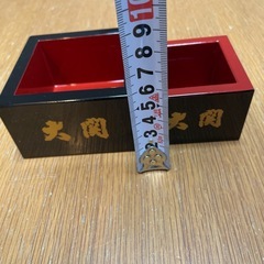 清酒大関創醸270周年記念塗桝 の画像