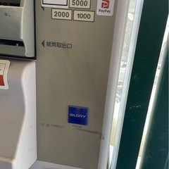 【動作確認済】GLORY　グローリー券売機　VT-G10M 新札未対応の画像