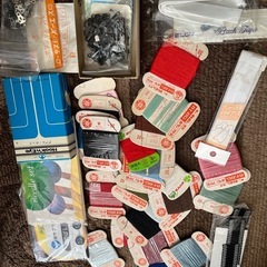 未使用　新品も混合　裁縫　まとめて　の画像