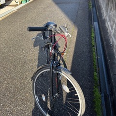 24インチ7段変速自転車の画像